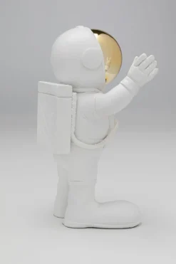 Figurka Dekoracyjna Biała Astronauta 17x27 Cm
