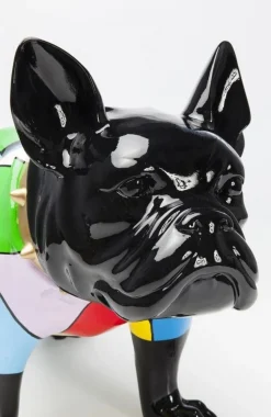 Figurka Dekoracyjna Bulldog 60x43 Cm Kolorowa