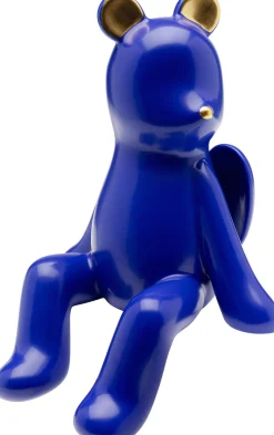 Figurka Dekoracyjna Ceramiczna Niebieska 14x20 Cm