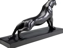 Figurka Dekoracyjna Czarne Pantera Nowoczesna 35x19 Cm