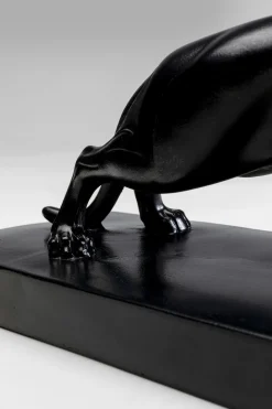 Figurka Dekoracyjna Czarne Pantera Nowoczesna 35x19 Cm