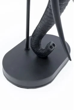 Figurka Dekoracyjna Elephant Royal 49x57 Cm Czarna
