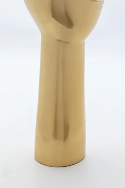 Figurka Dekoracyjna Face 15x36 Cm Złota