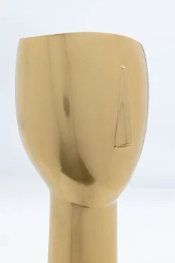 Figurka Dekoracyjna Face 15x36 Cm Złota