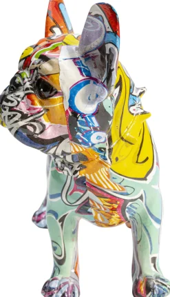 Figurka Dekoracyjna Grafitti Dog 24x22 Cm Kolorowa