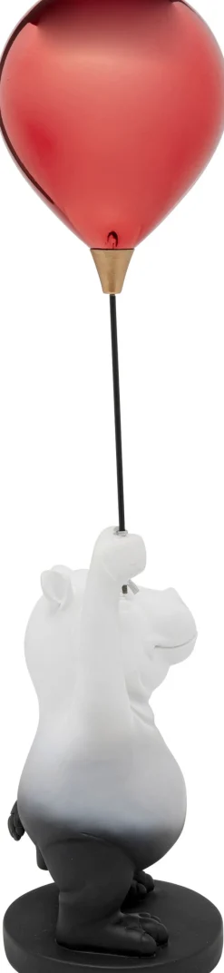 Figurka Dekoracyjna Hipopotam I Balon 69 Cm
