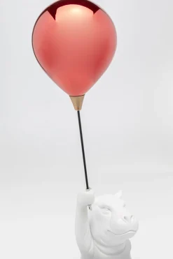 Figurka Dekoracyjna Hipopotam I Balon 69 Cm