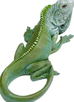 Figurka Dekoracyjna Jaszczurka Zielona 35 Cm