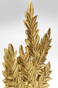Figurka Dekoracyjna Leaves 14x30 Cm Złota