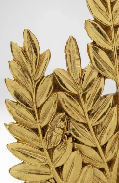 Figurka Dekoracyjna Leaves 14x30 Cm Złota