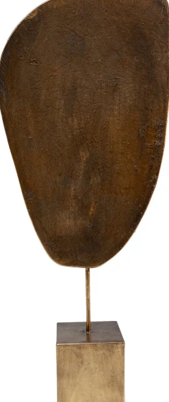 Figurka Dekoracyjna Mask Mathis 18x41 Cm Brązowo-złota
