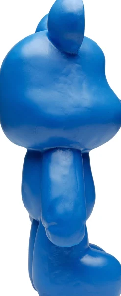 Figurka Dekoracyjna Niebieski Miś 51 Cm