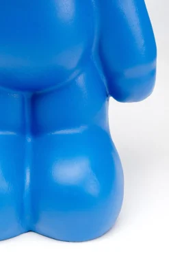 Figurka Dekoracyjna Niebieski Miś 51 Cm