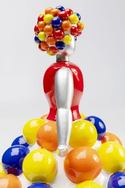 Figurka Dekoracyjna Primabalerina Kolorowa 19x35 Cm