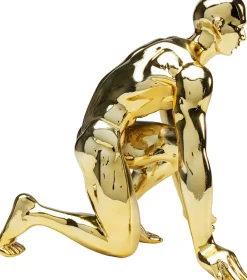 Figurka Dekoracyjna Runner 23x25 Cm Złota