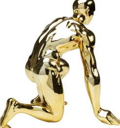 Figurka Dekoracyjna Runner 23x25 Cm Złota