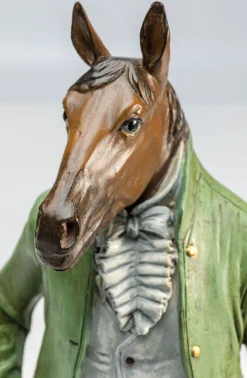 Figurka Dekoracyjna Sir Horse Standing 18x44 Cm Kolorowa