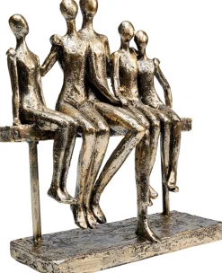Figurka Dekoracyjna Sitting Break 20x24 Cm Złota