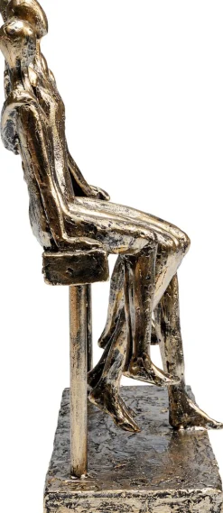 Figurka Dekoracyjna Sitting Break 20x24 Cm Złota