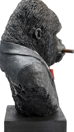 Figurka Dekoracyjna Smoking Gorilla 40x48 Cm