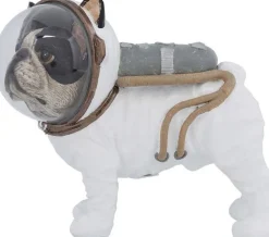 Figurka Dekoracyjna Space Dog 25x21 Cm