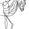 Figurka Dekoracyjna Wire Horse 32x51 Cm Czarna