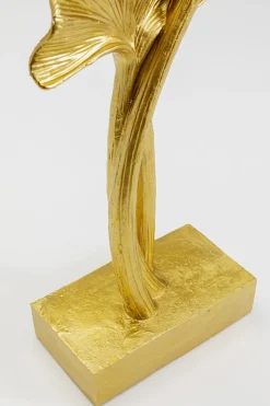 Figurka Dekoracyjna Złota Miłorząb 37x53 Cm