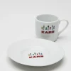 Filiżanka Do Espresso Ze Spodkiem Cafe Kare Biała