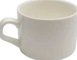 Filiżanka Ze Spodkiem Porcelana Ręcznie Malowana 160 Ml Jabłko