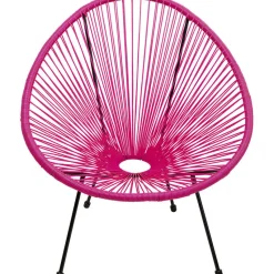 Fotel Acapulco 73x85 Cm Różowy