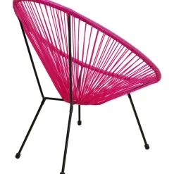 Fotel Acapulco 73x85 Cm Różowy