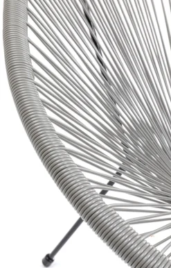 Fotel Acapulco 73x85 Cm Szary