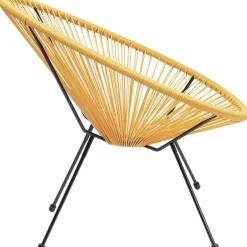 Fotel Acapulco 73x85 Cm żółty