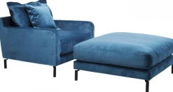 Fotel Lullaby 102x70 Cm Petrol