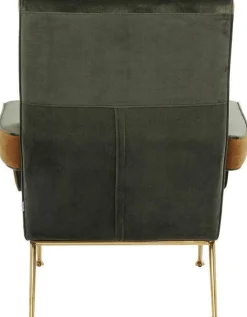 Fotel Luna High 74x93 Cm Zielony