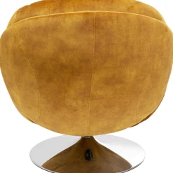 Fotel Obrotowy Cosy 81x84 Cm Bursztynowy