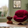 Fotel Obrotowy Cosy 81x84 Cm Jagodowy