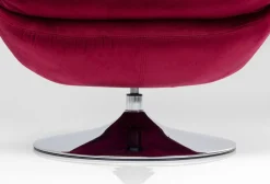 Fotel Obrotowy Cosy 81x84 Cm Jagodowy