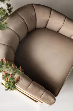 Fotel Pure Elegance 77x71 Cm Beżowy