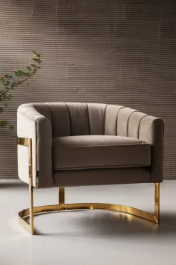 Fotel Pure Elegance 77x71 Cm Beżowy