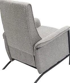 Fotel Rozkładany Nicky 72x104 Cm Recliner Szary