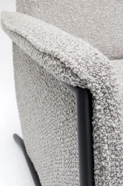 Fotel Rozkładany Nicky 72x104 Cm Recliner Szary