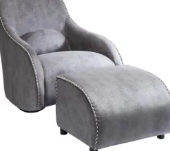 Fotel Swing Ritmo 76x83 Cm Szary