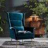 Fotel Vegas Forever Bluegreen 89x115 Cm Turkusowy