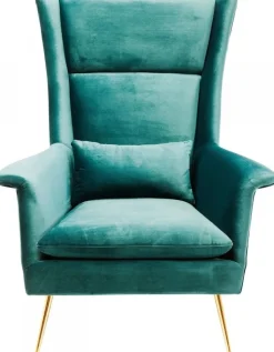 Fotel Vegas Forever Bluegreen 89x115 Cm Turkusowy