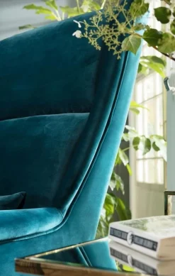 Fotel Vegas Forever Bluegreen 89x115 Cm Turkusowy