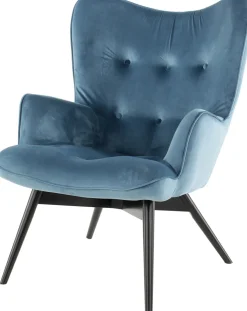 Fotel Vicky 73x94 Cm Niebieski