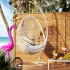 Fotel Wiszący Ibiza 104x203 Cm Biały