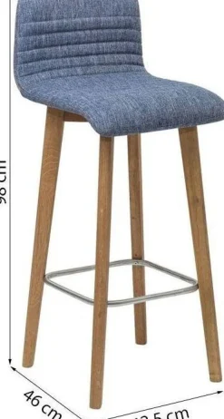 Hoker Lara 43x98 Cm Niebieski