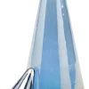 Karafka Dekoracyjna Niebieska Ręcznie Dmuchane Szkło Ø18x53 Cm